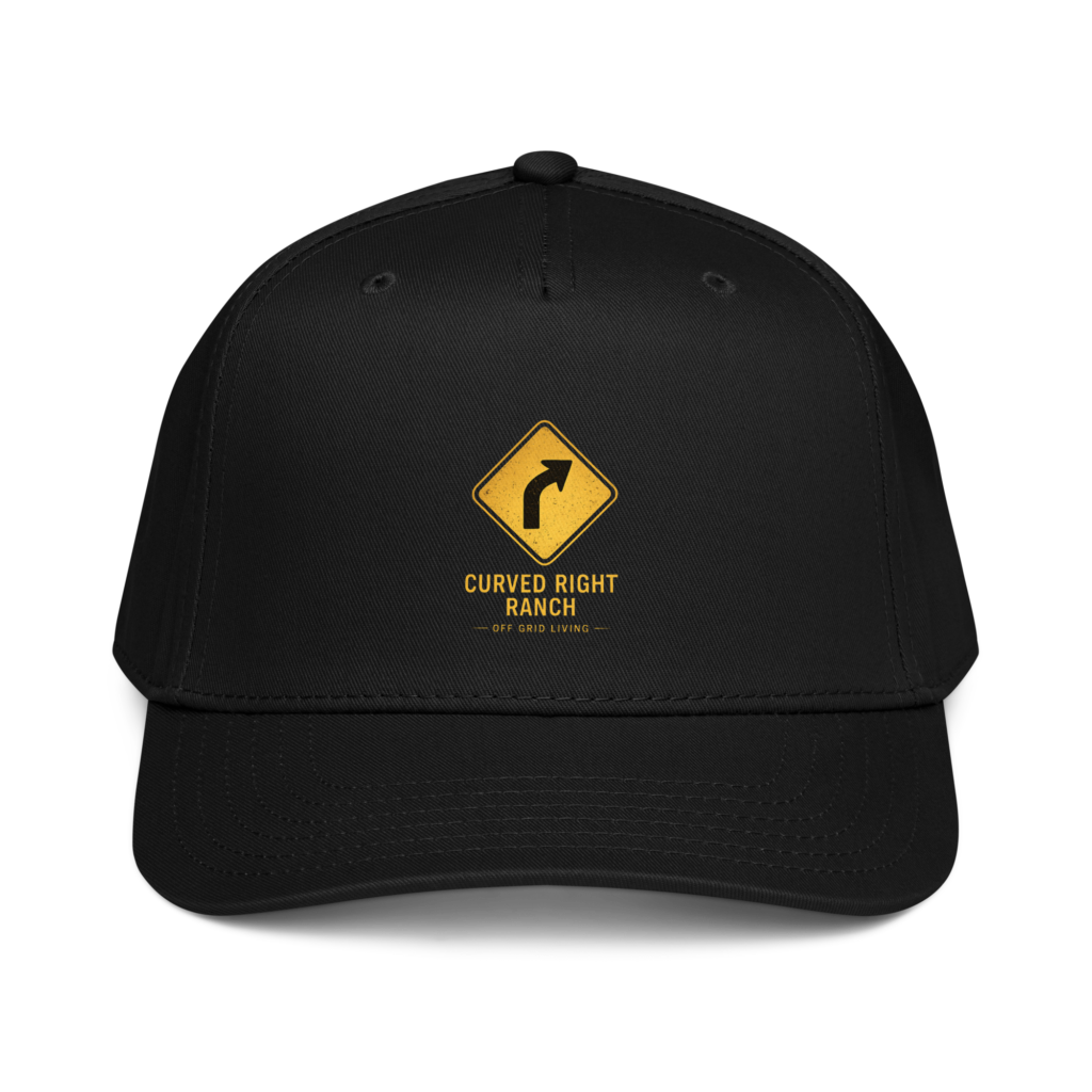 Curved Right Ranch Baseball cap