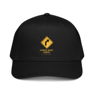 Curved Right Ranch Baseball cap