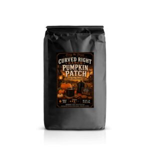 Curved Right Ranch™ “Pumpkin Patch” Whole Bean Coffee – 1 LB Bag