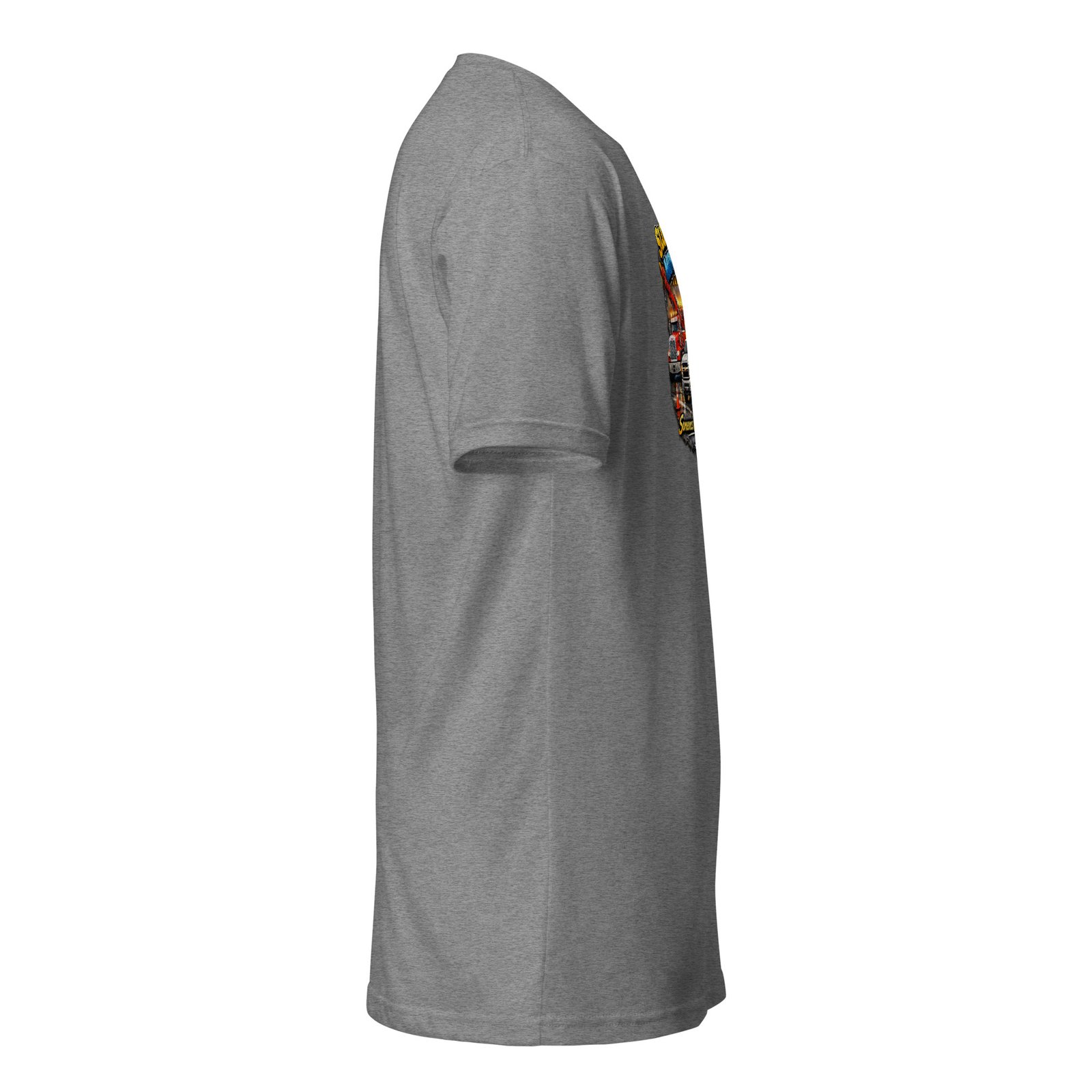 Slow Down Move Over- Unisex Fitted T-Shirt - Image 11
