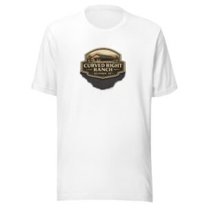 Curved Right Ranch-Unisex t-shirt