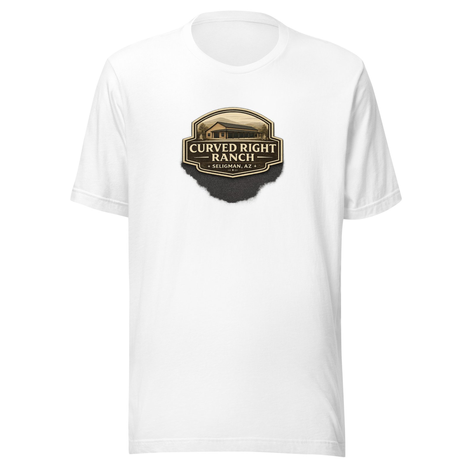 Curved Right Ranch-Unisex t-shirt