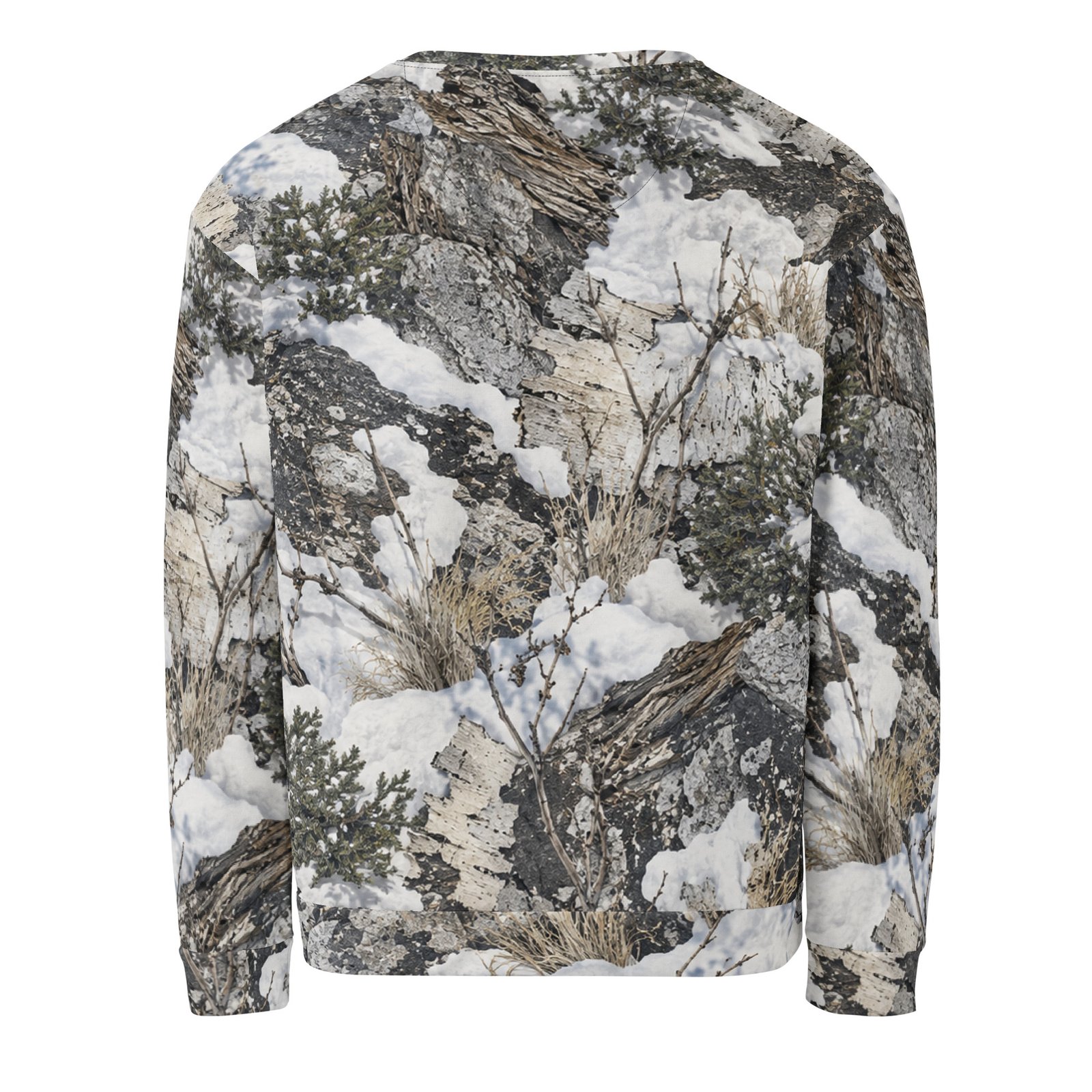 Curved Right Ranch Winter Camp Unisex Sweatshirt - Image 2