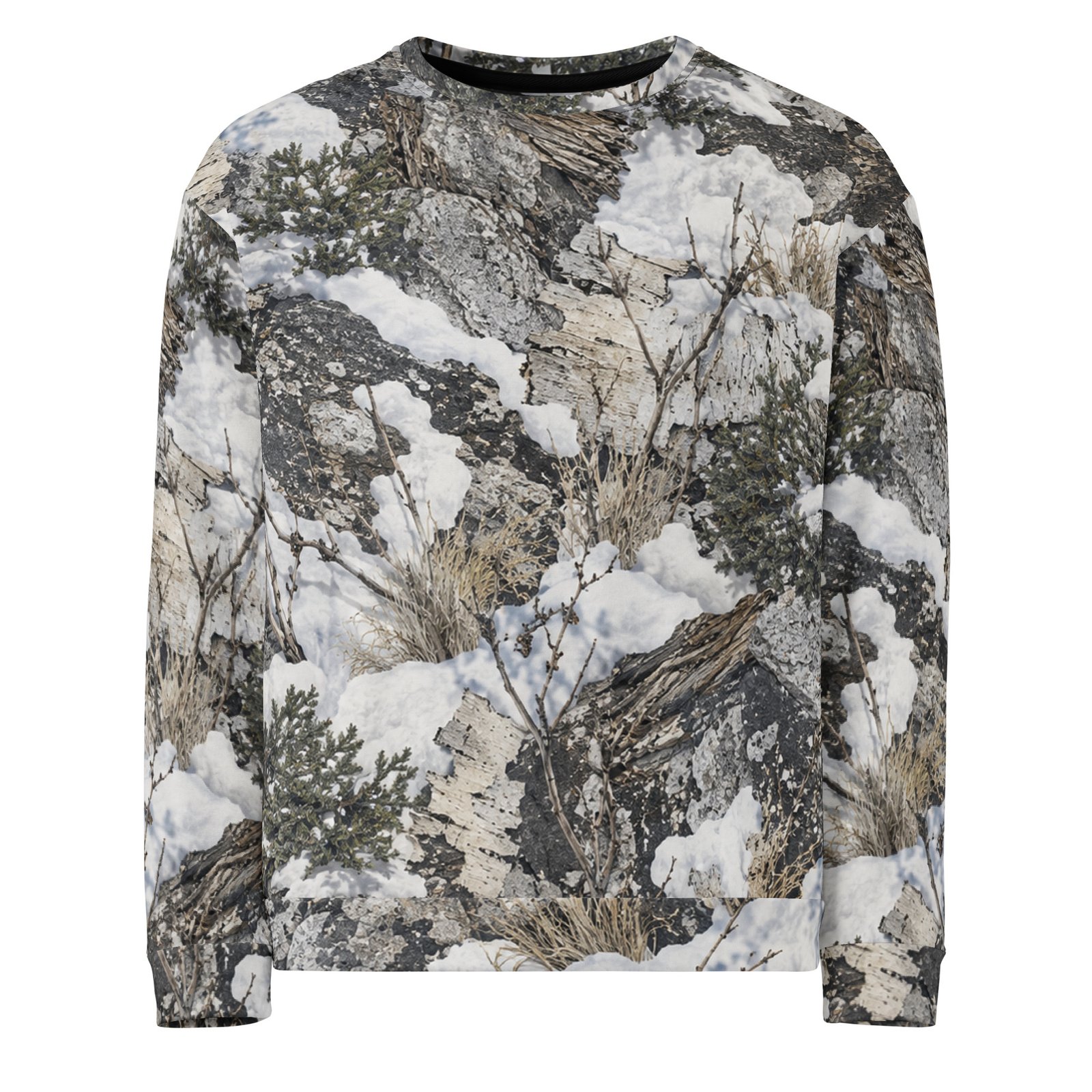 Curved Right Ranch Winter Camp Unisex Sweatshirt