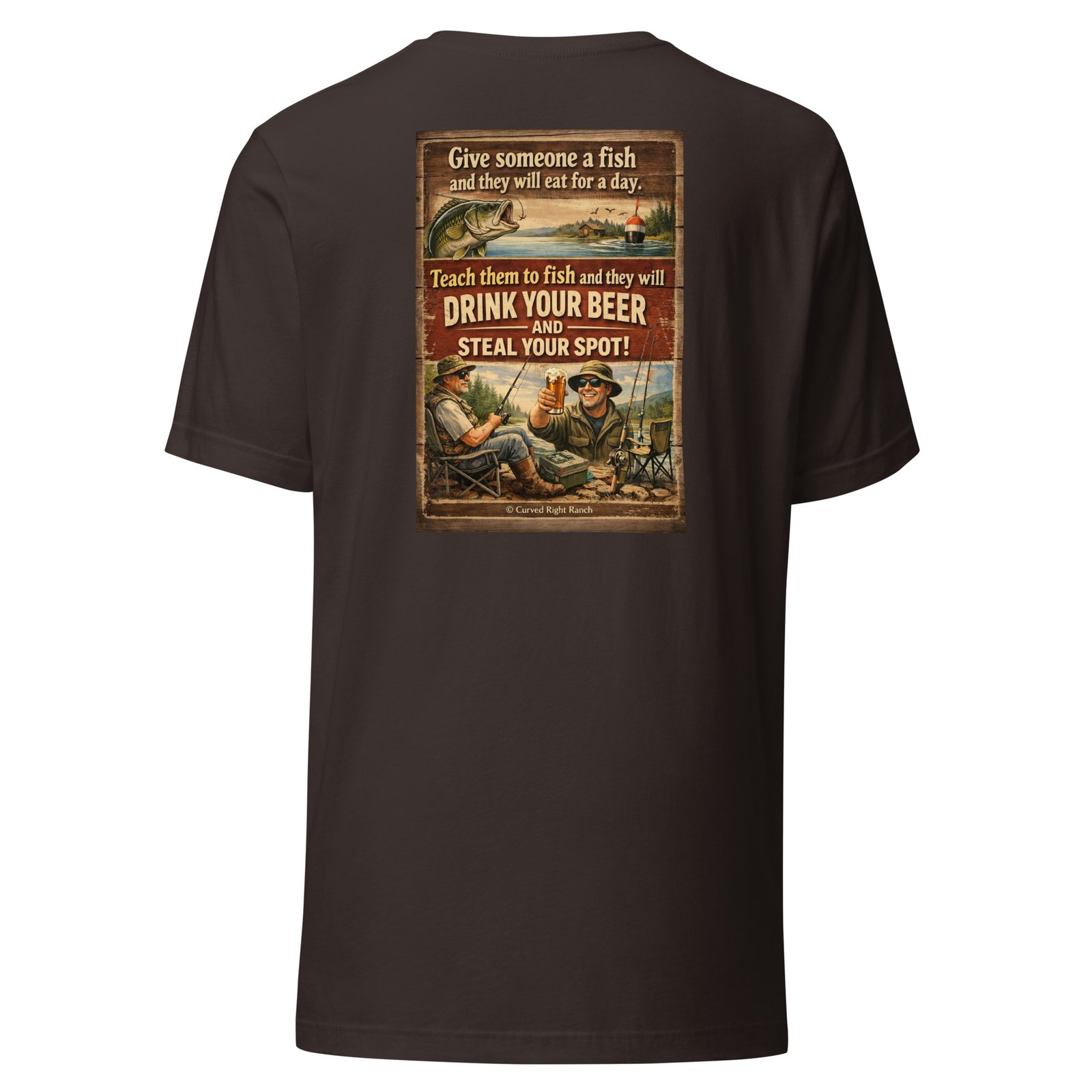 Teach them to fish- Unisex t-shirt - Image 6