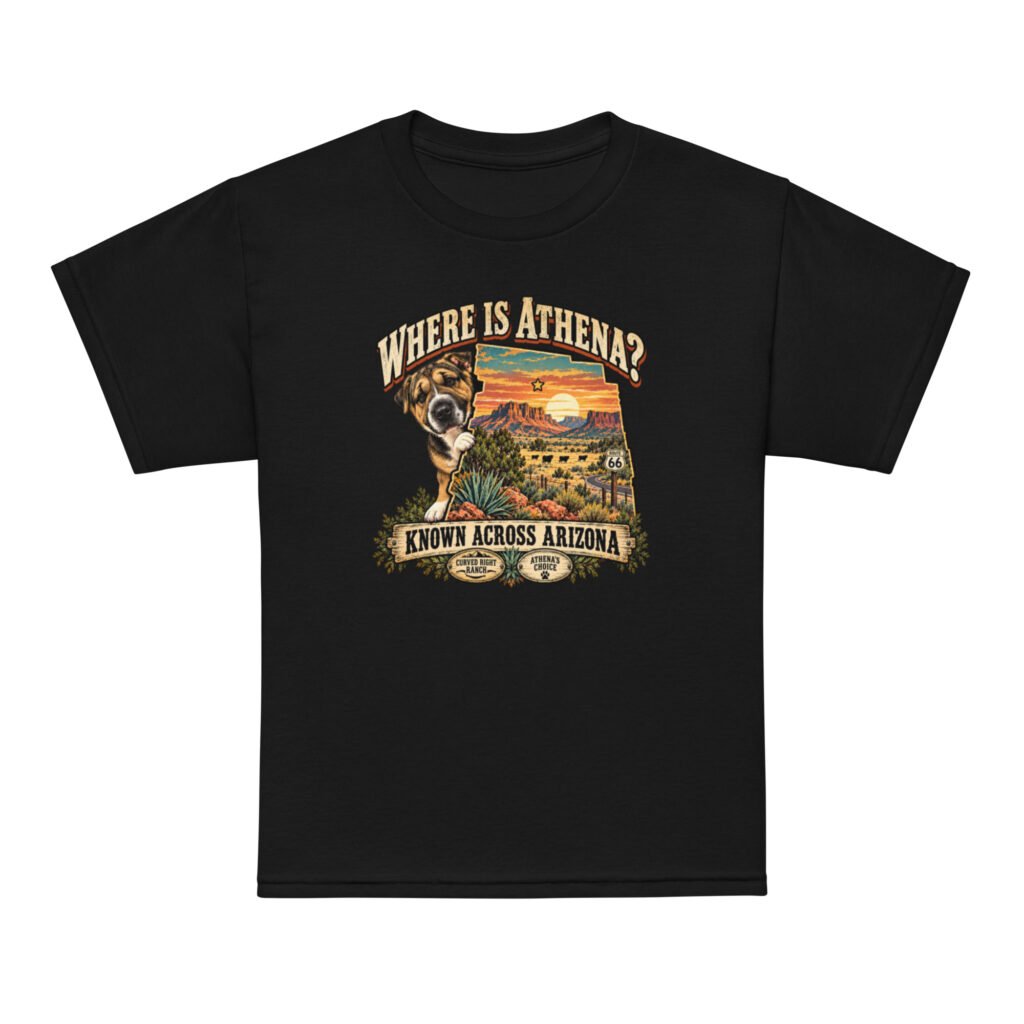 Where is Athena- Youth t-shirt