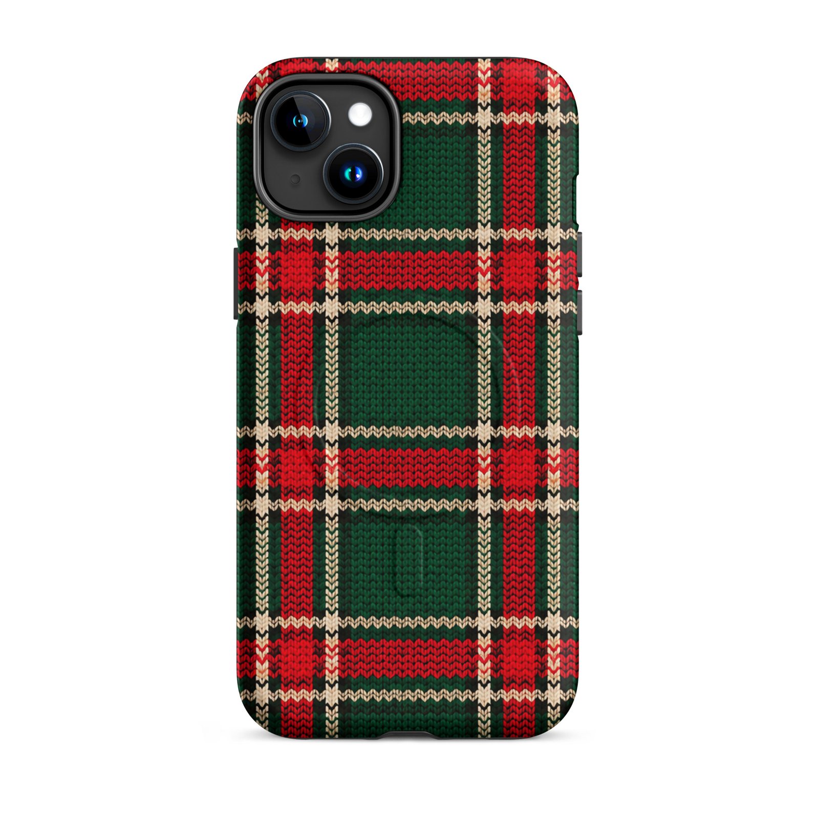 Holiday Plaid MagSafe® tough case for iPhone® - Image 6