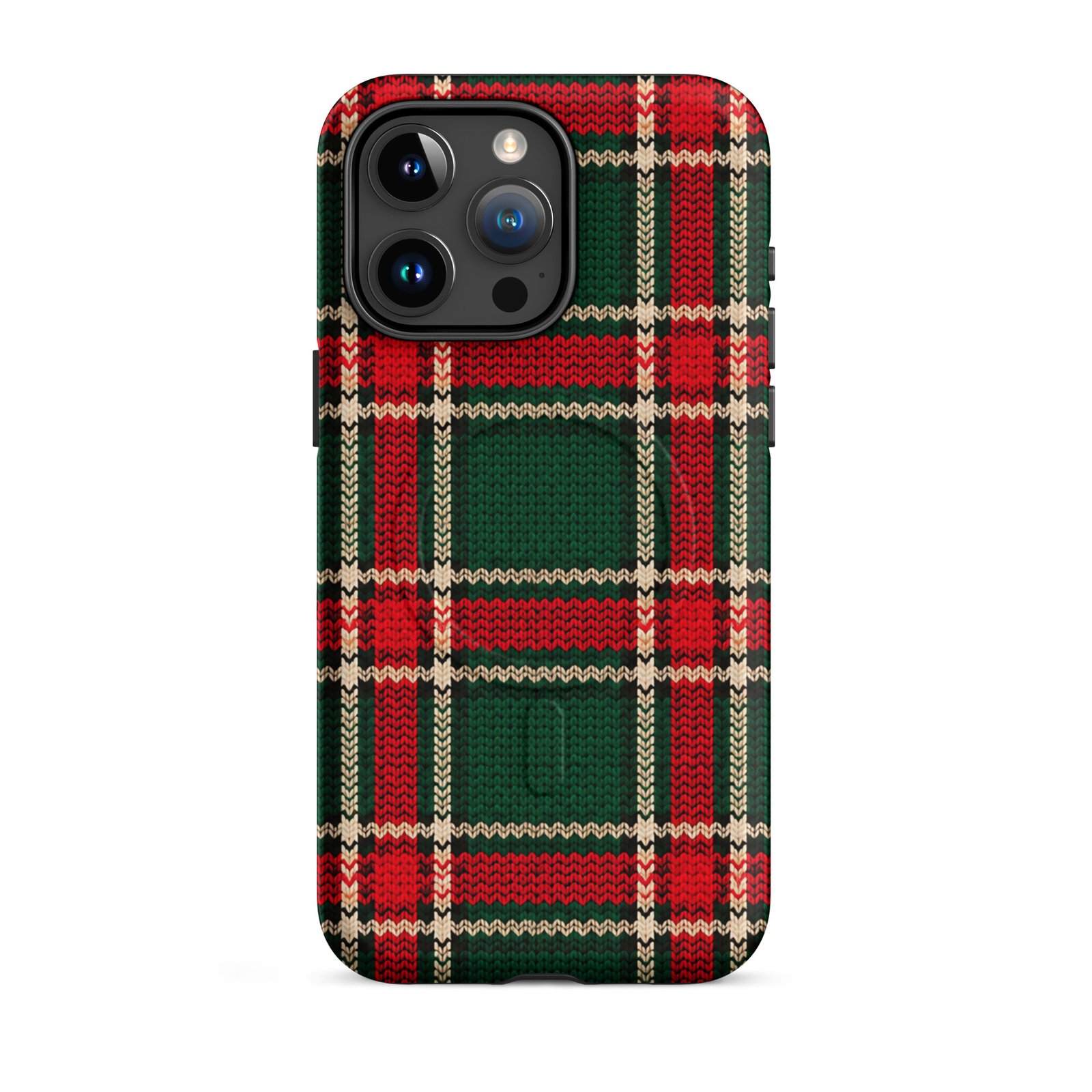 Holiday Plaid MagSafe® tough case for iPhone® - Image 8