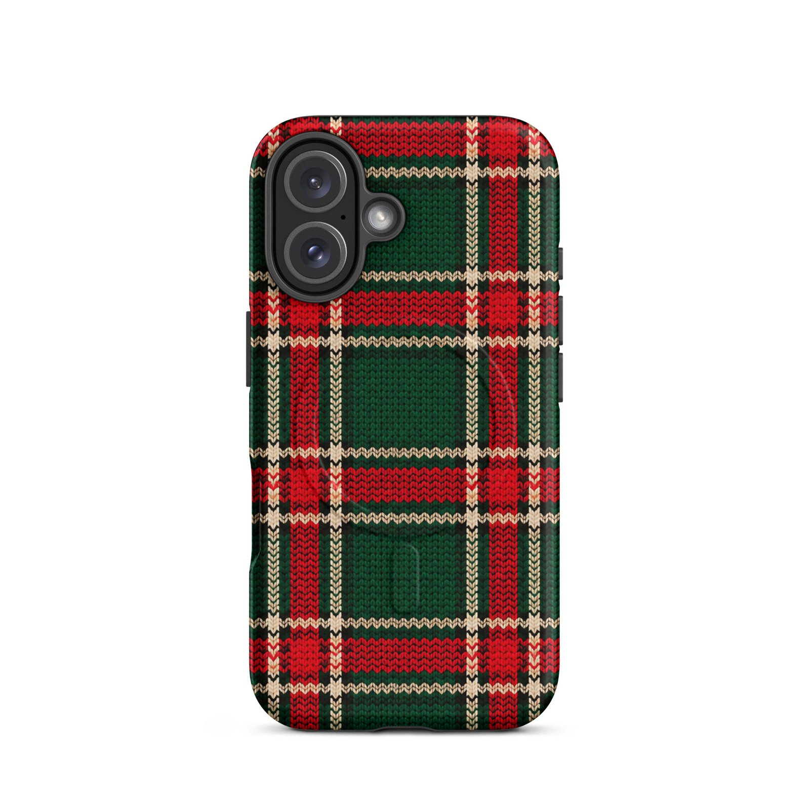 Holiday Plaid MagSafe® tough case for iPhone® - Image 9
