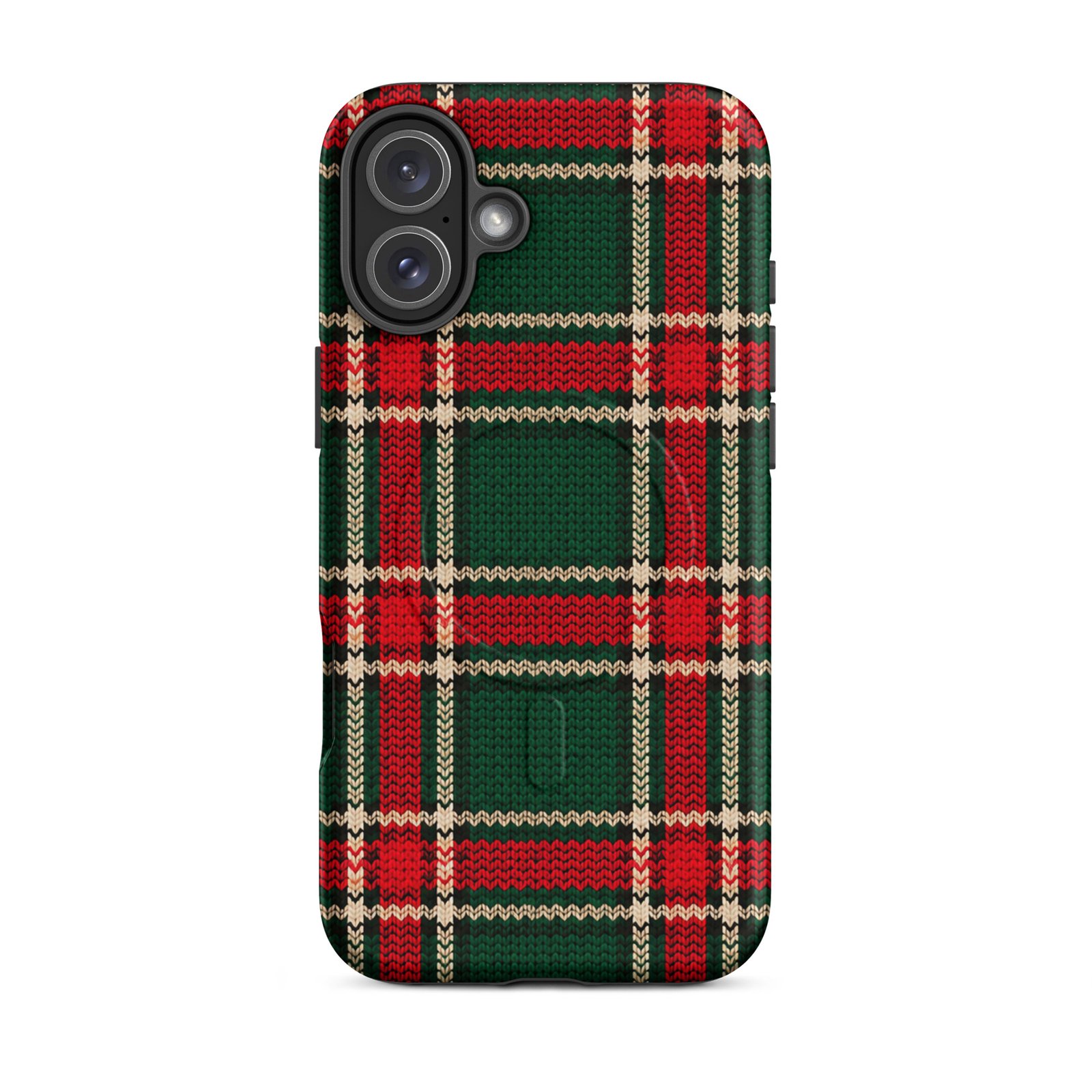 Holiday Plaid MagSafe® tough case for iPhone® - Image 10
