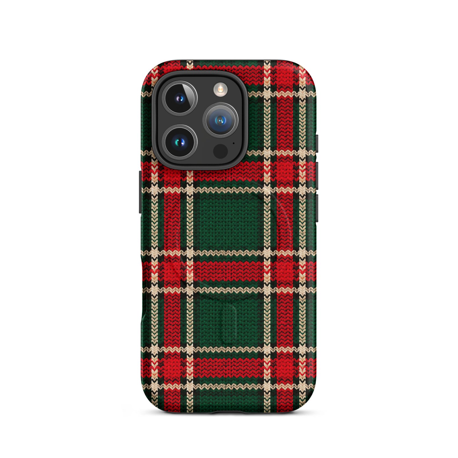 Holiday Plaid MagSafe® tough case for iPhone® - Image 11