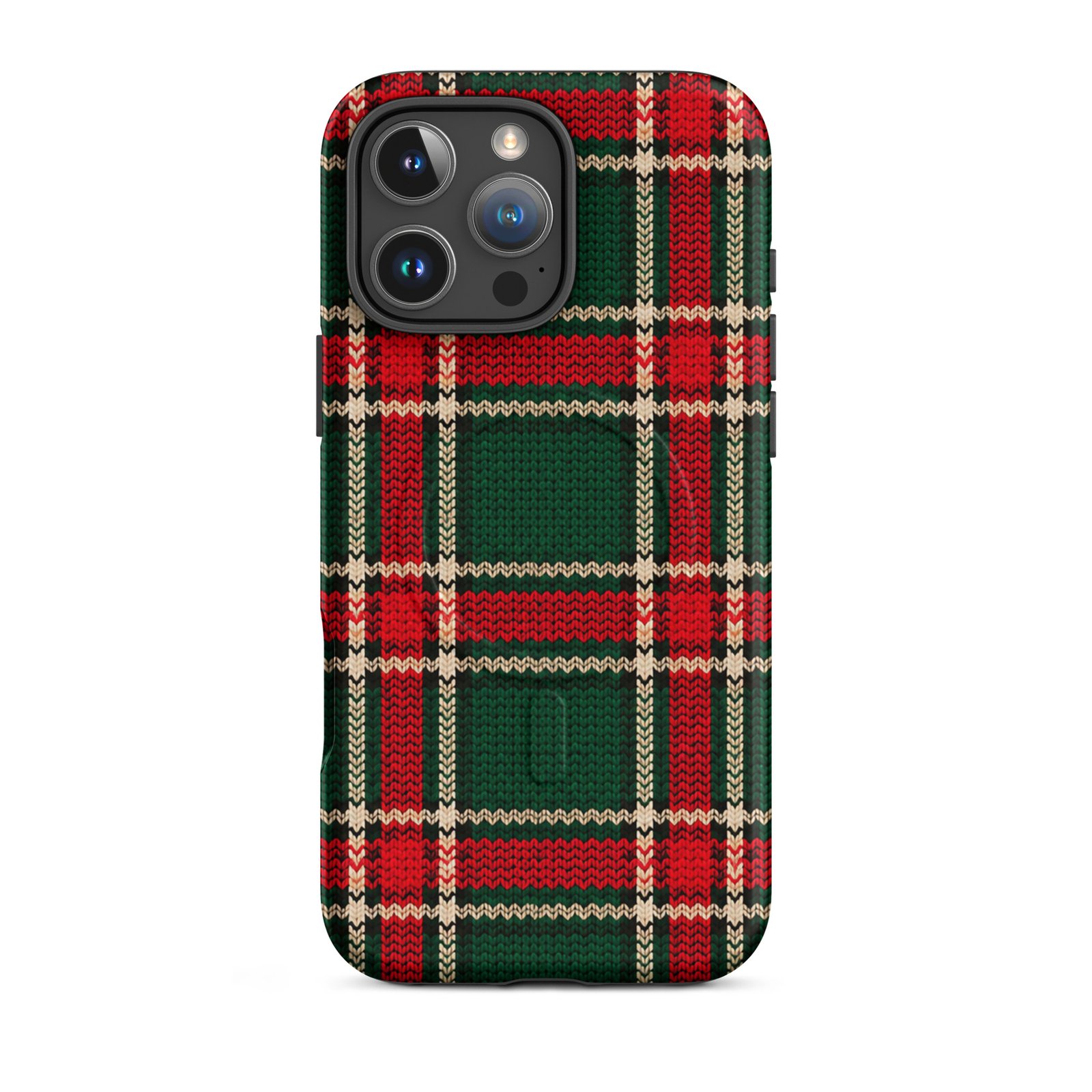 Holiday Plaid MagSafe® tough case for iPhone® - Image 12
