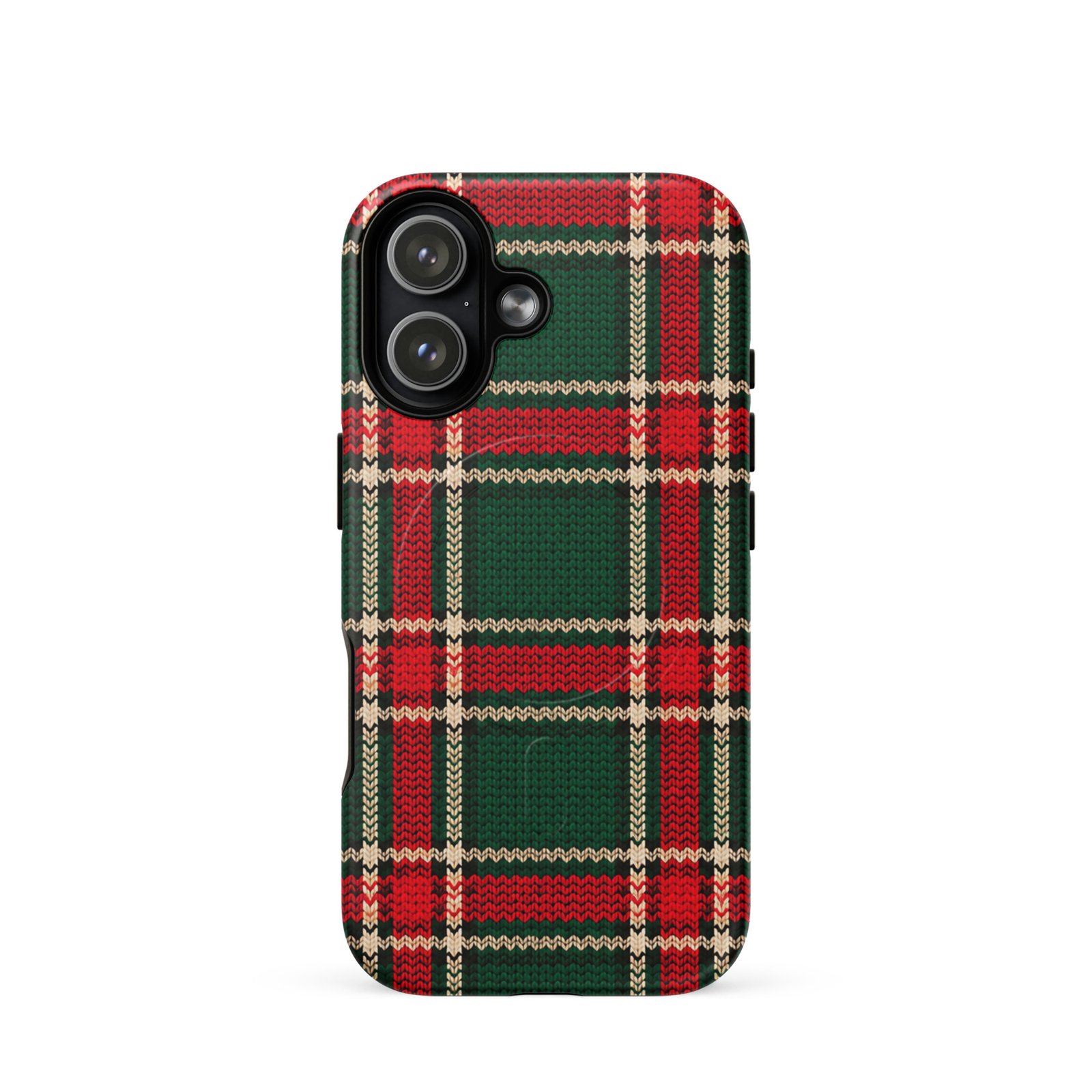 Holiday Plaid MagSafe® tough case for iPhone® - Image 13