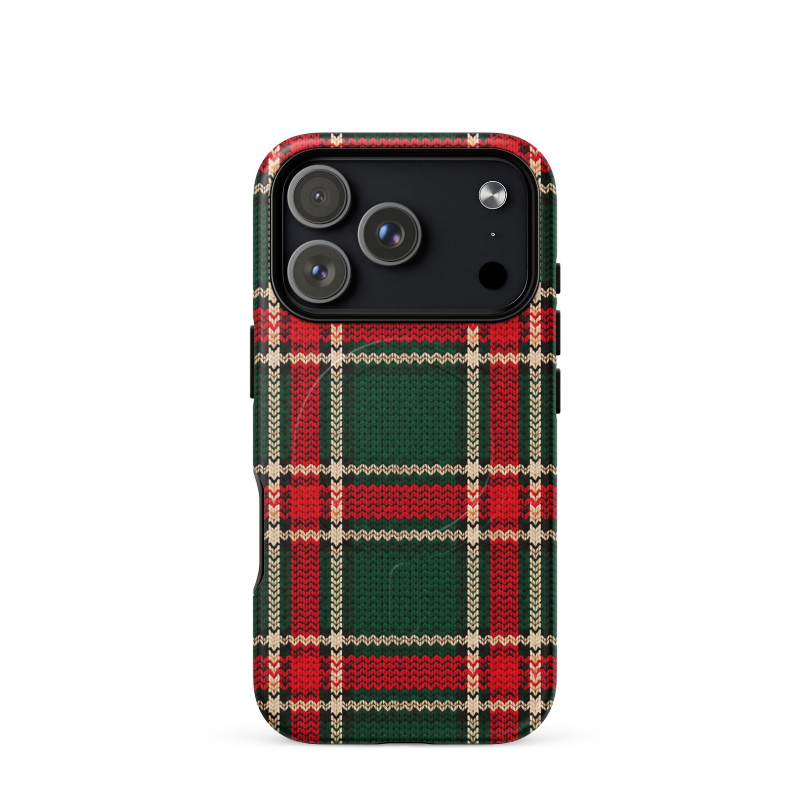 Holiday Plaid MagSafe® tough case for iPhone® - Image 15